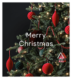 Christmas Tree Red UK Personalised