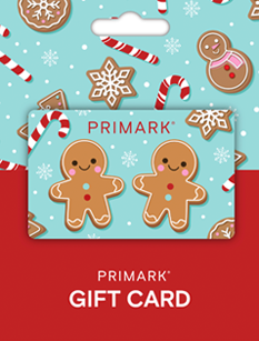 Primark Gingerbread Man Gift Card