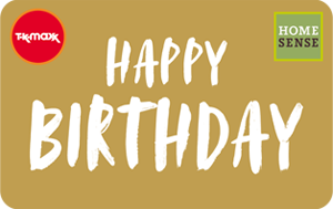 Happy Birthday White Line Art Personalised UK